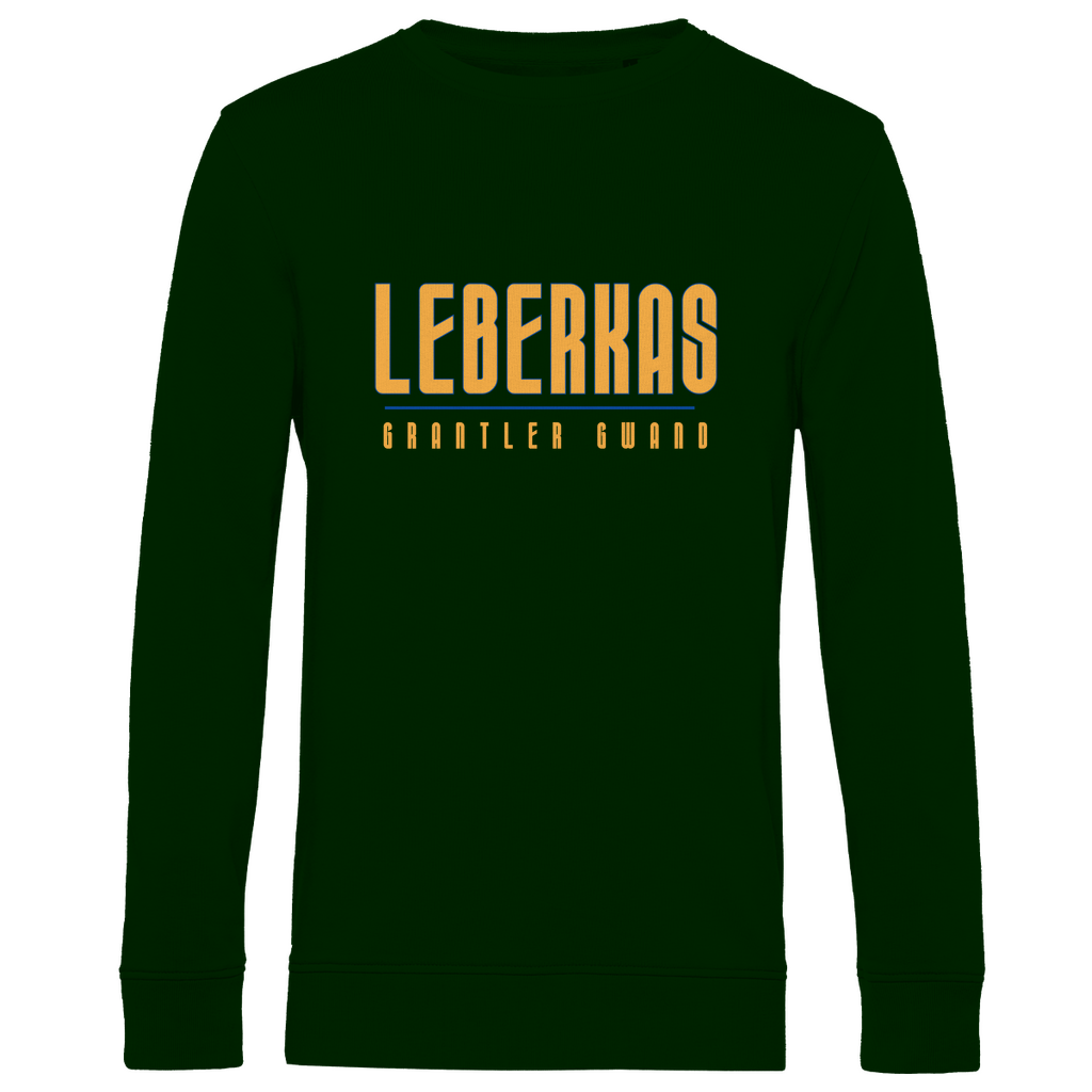 bayerisches Herren Premium Bio Sweatshirt Leberkas - Grantler Gwand