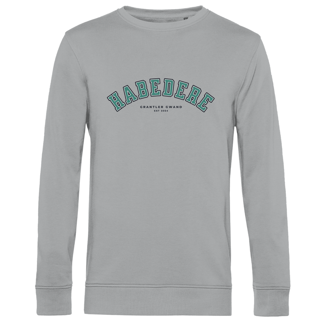 Herren Premium Bio Sweatshirt Habedere - grün