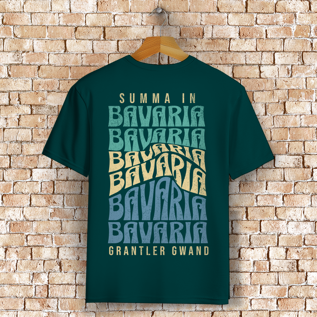 Bayerisches T-Shirt Unisex - Summa in Bavaria - Grantler Gwand