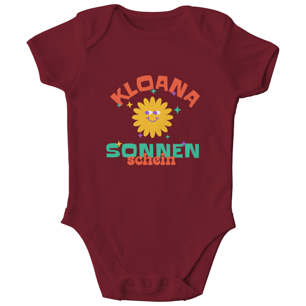 Bayerischer Bio Baby Body Kloana Sonnenschein - Grantler Gwand