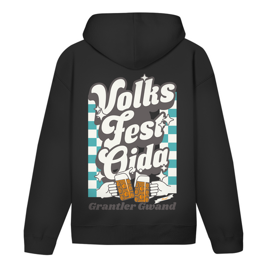 Bayerischer Hoodie Unisex - Volksfest Oida - Grün - Grantler Gwand