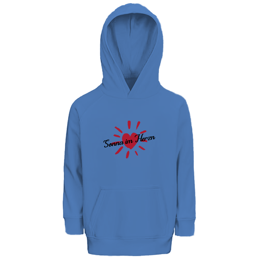 Bayerischer Kinder Premium Bio Hoodie Sonna im Herzn - Grantler Gwand