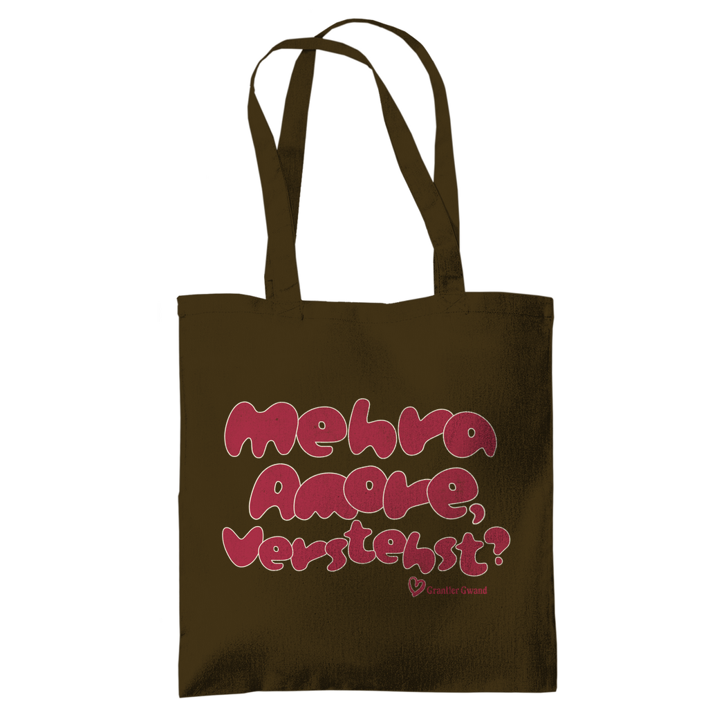 Bayerische Tragetasche Mehra Amore, verstehst? - Grantler Gwand
