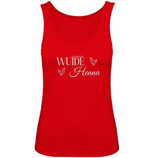 Bayerisches Damen Premium Organic Tank Top Wuide Henna - weiß - Grantler Gwand