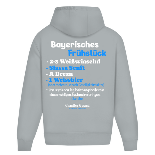 Bayerischer Heavy Oversize Hoodie Unisex - Bayerisches Frühstück - Grantler Gwand