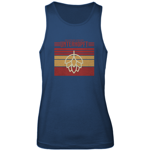 Bayerisches Herren Premium Tank Top Unterhopft - rot - Grantler Gwand