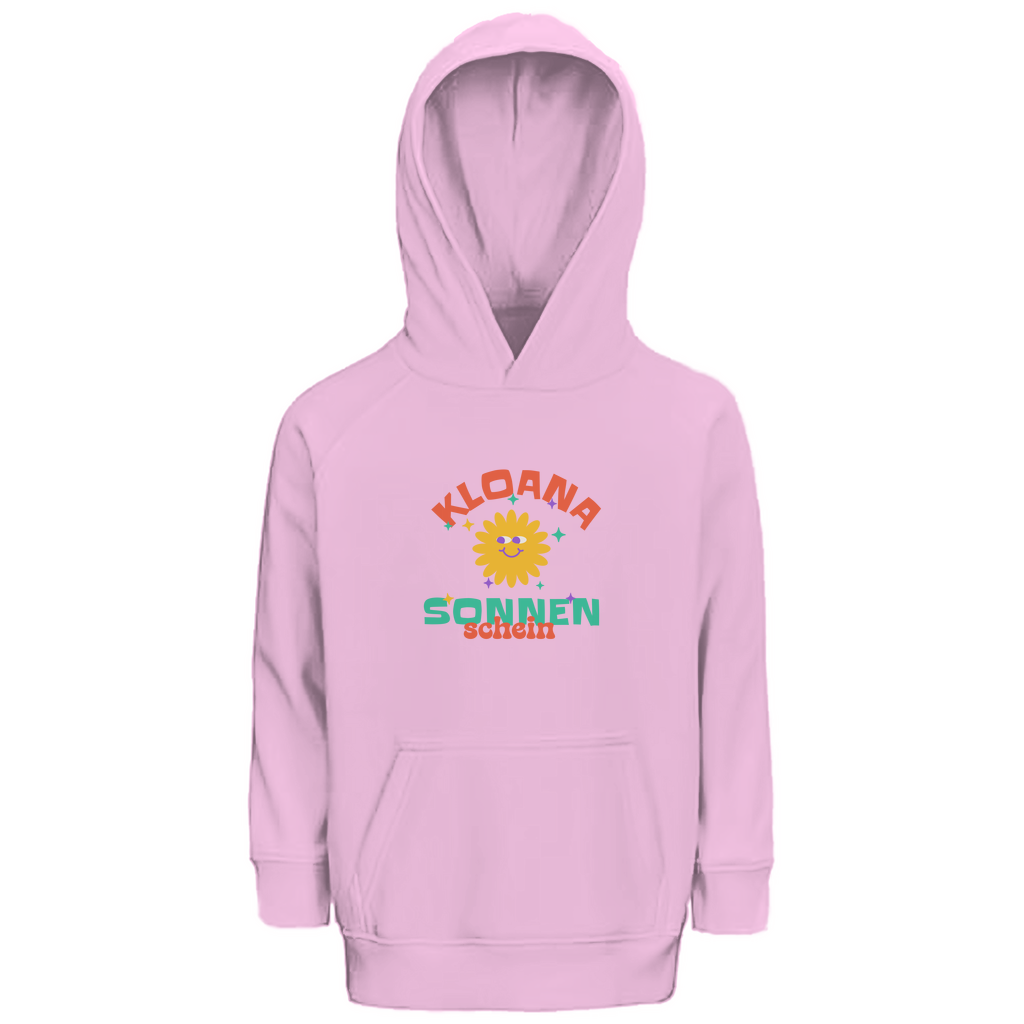 Bayerischer Kinder Premium Bio Hoodie Kloana Sonnenschein - Grantler Gwand