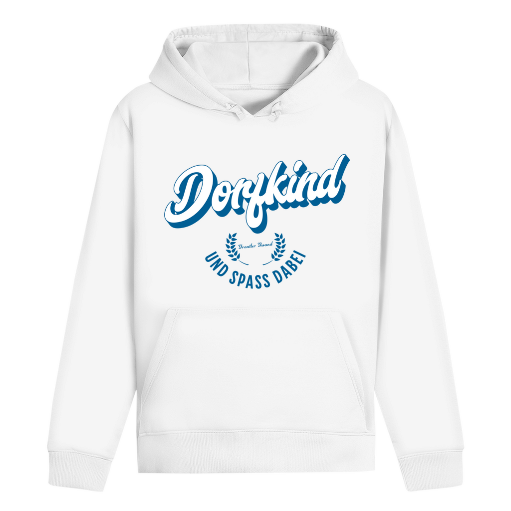 Bayerischer Hoodie Unisex - Dorfkind und Spaß dabei - Grantler Gwand