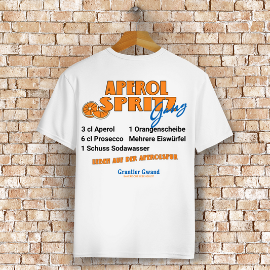 Bayerisches T-Shirt Unisex - Aperol Spritz Gang - Grantler Gwand