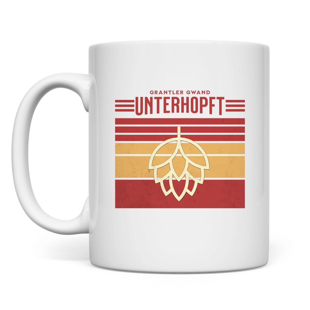 Tasse Unterhopft - rot