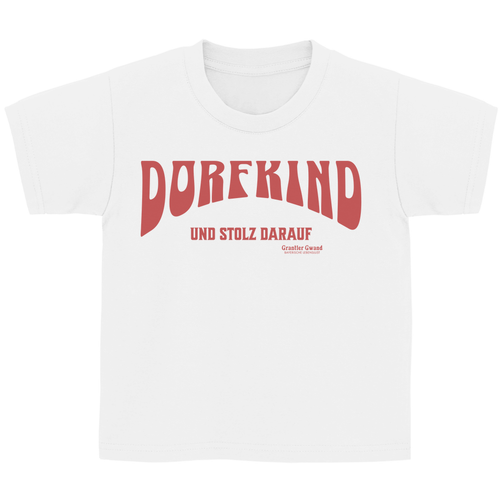 Bayerisches Kinder T-Shirt - Dorfkind - Grantler Gwand
