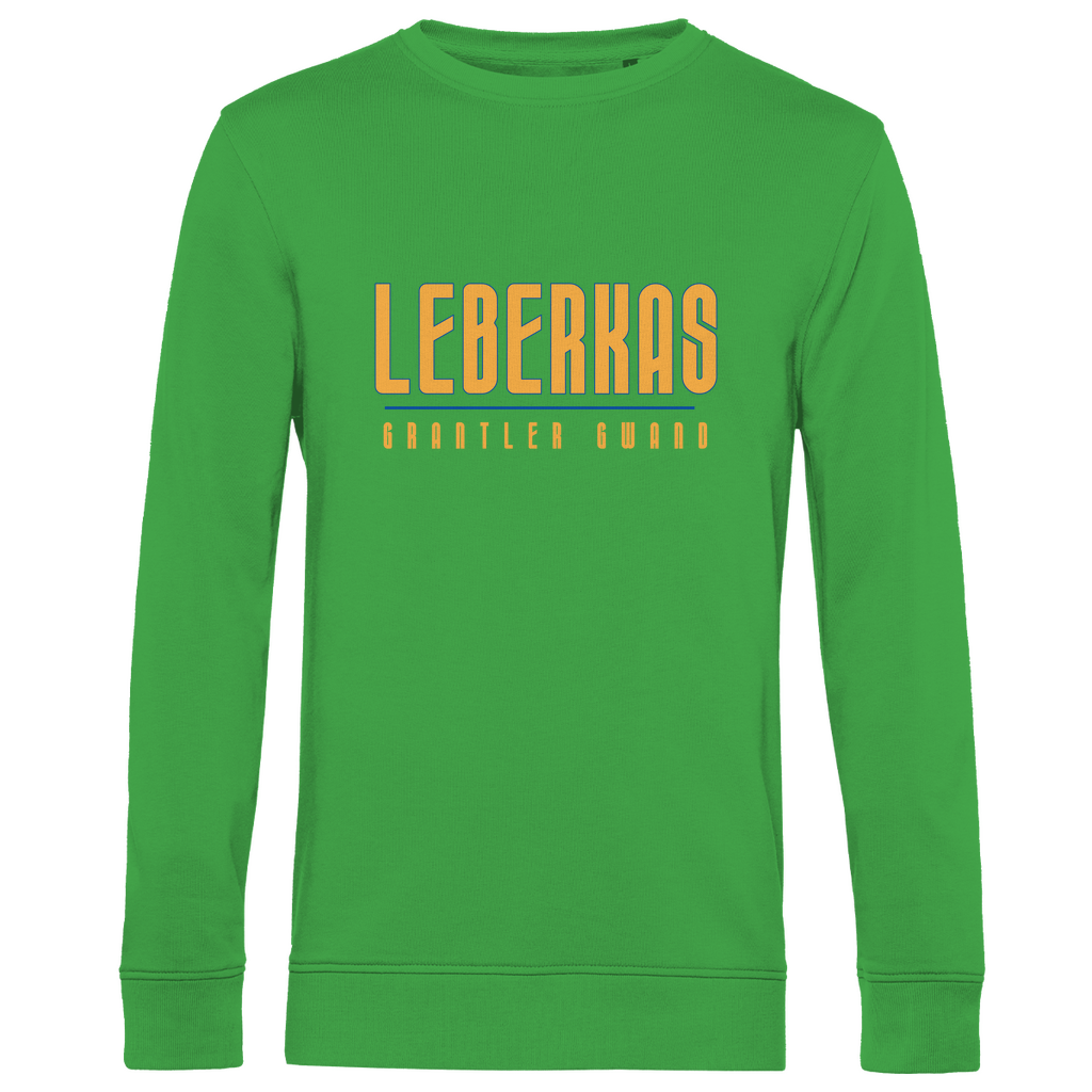 bayerisches Herren Premium Bio Sweatshirt Leberkas - Grantler Gwand