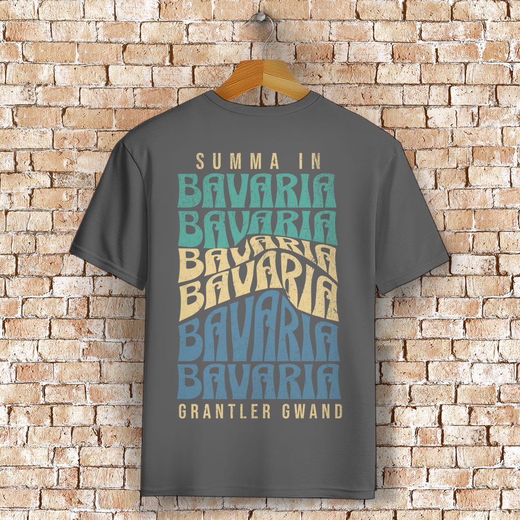 Bayerisches T-Shirt Unisex - Summa in Bavaria - Grantler Gwand