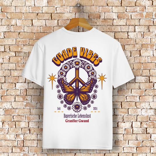 Bayerisches T-Shirt Unisex - Guade Vibes - Grantler Gwand
