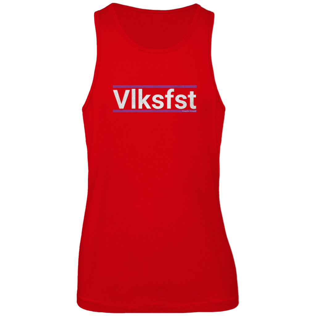 Bayerisches Herren Premium Tank Top Vlksfst - lila/weiß - Grantler Gwand