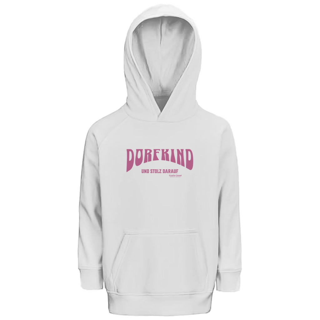 Bayerischer Kinder Premium Bio Hoodie - Dorfkind - Grantler Gwand