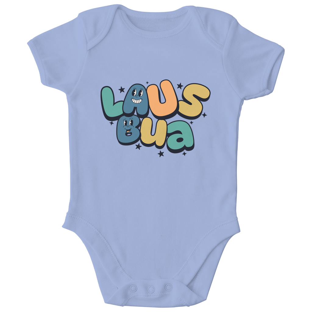 Bayerischer Bio Baby Body Lausbua - zart - Grantler Gwand
