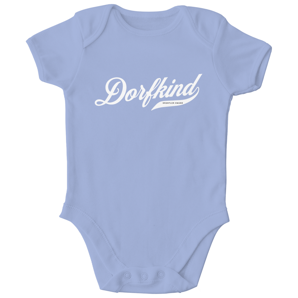 Bayerischer Baby Bio Body Dorfkind - weiß - Grantler Gwand