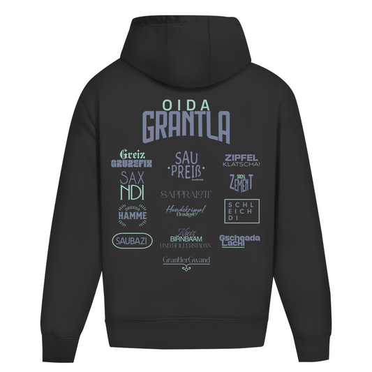 Bayerischer Heavy Oversize Hoodie Unisex - Oida Grantla - Grantler Gwand