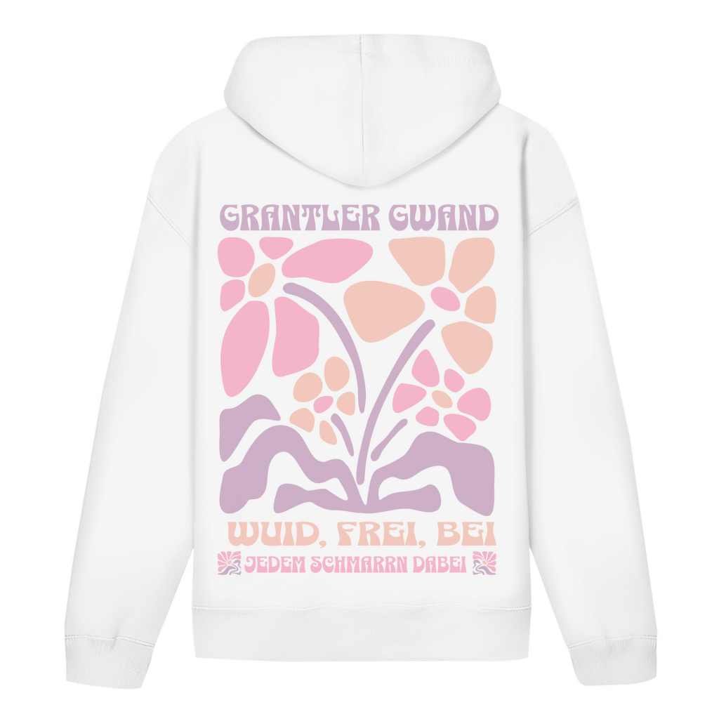 Bayerischer Hoodie Unisex - Wuid, frei, bei jedem Schmarrn dabei - Grantler Gwand