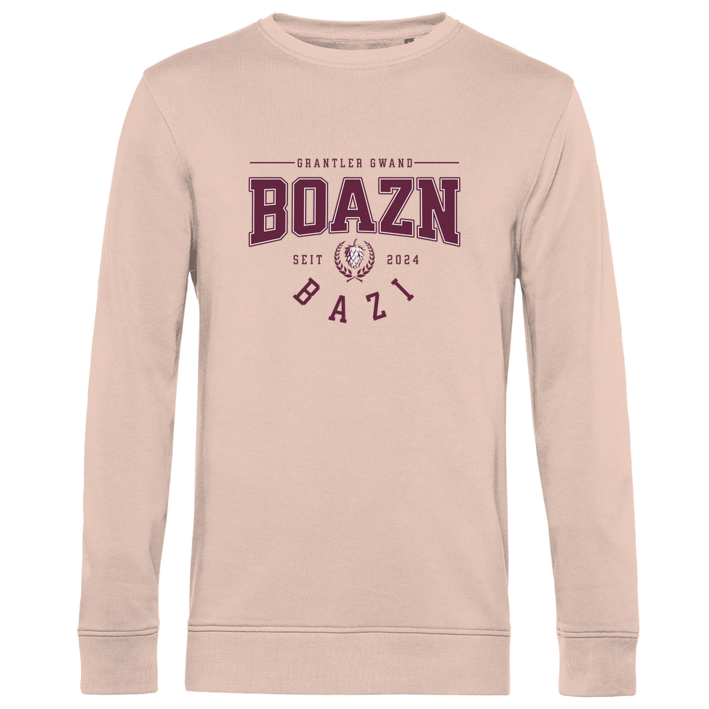 Bayerisches Herren Premium Bio Sweatshirt Boazn Bazi - rot - Grantler Gwand