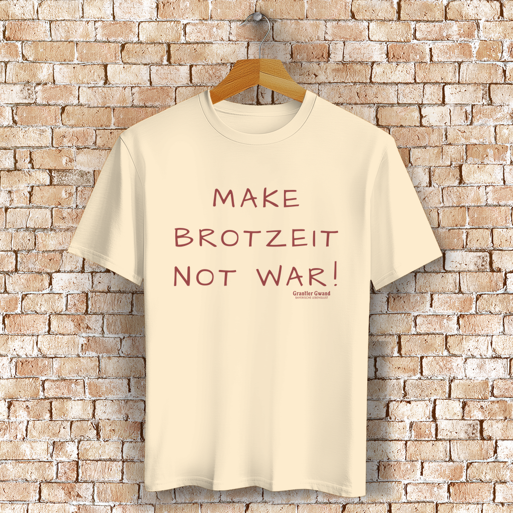 Bayerisches T-Shirt Unisex -  Make Brotzeit - Grantler Gwand