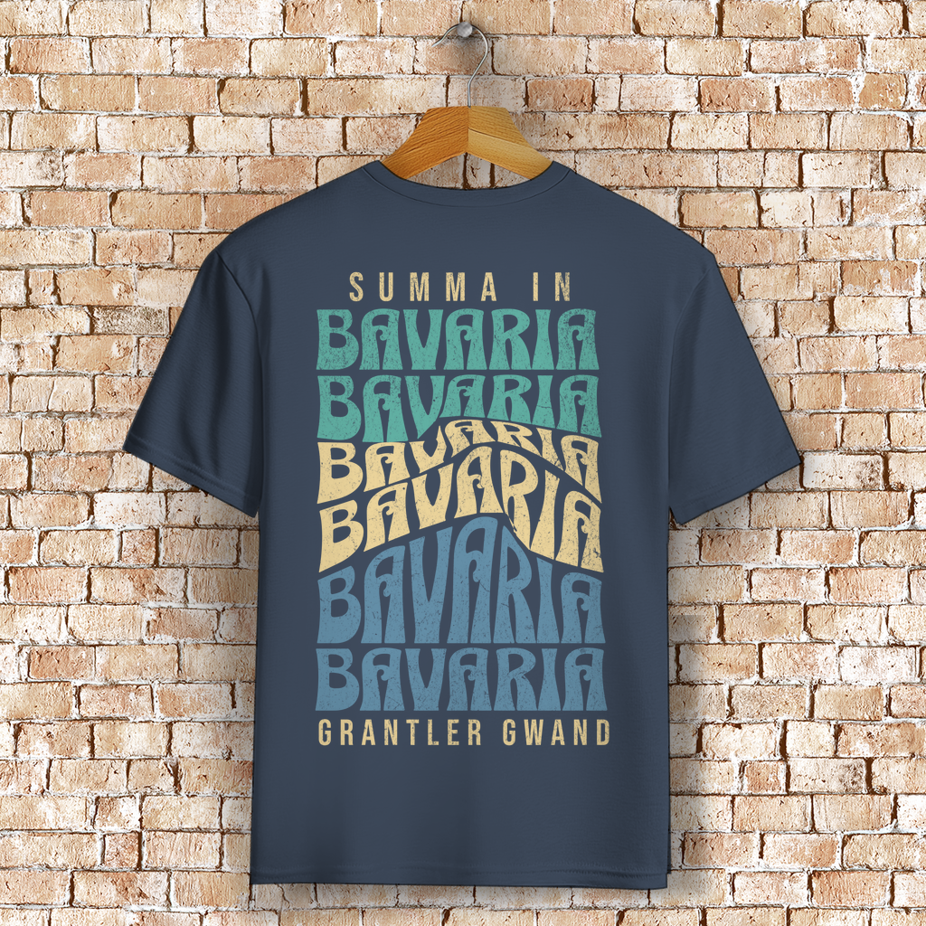 Bayerisches T-Shirt Unisex - Summa in Bavaria - Grantler Gwand