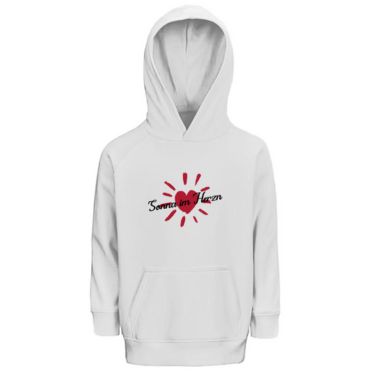 Bayerischer Kinder Premium Bio Hoodie Sonna im Herzn - Grantler Gwand
