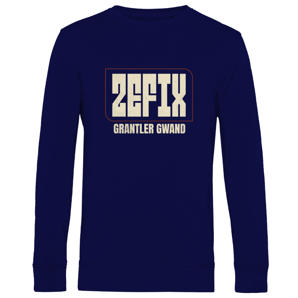 bayerisches Herren Premium Bio Sweatshirt Zefix - Gold - Grantler Gwand