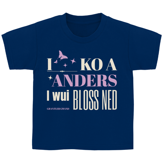 Bayerisches Kinder T-Shirt - I ko a anders - Grantler Gwand