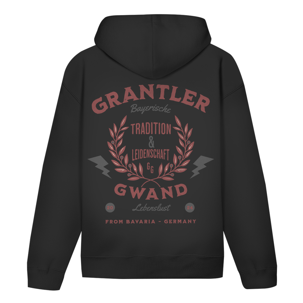 Bayerischer Hoodie Unisex - Tradition & Leidenschaft Rot - Grantler Gwand