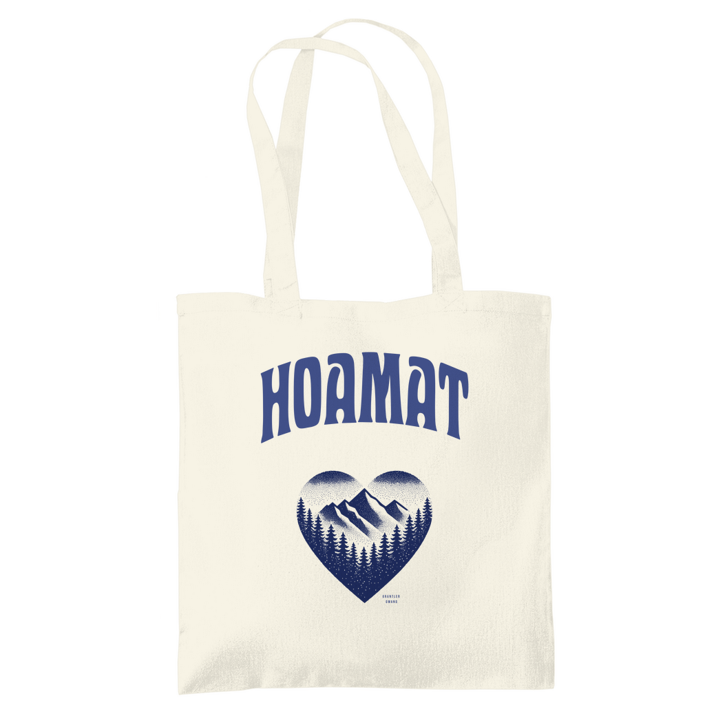 Bayerische Tragetasche Hoamat - blau - Grantler Gwand
