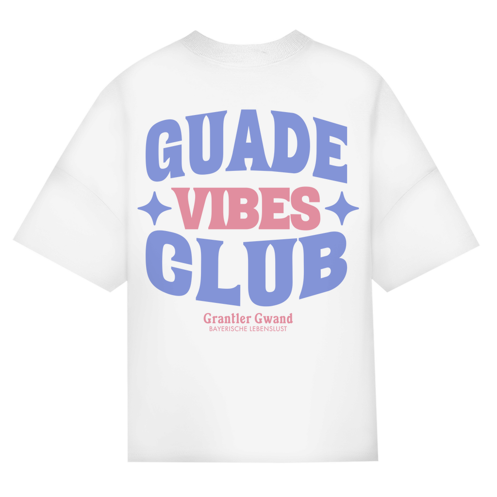 Bayerisches Oversize T-Shirt Unisex - Guade Vibes Club - Grantler Gwand