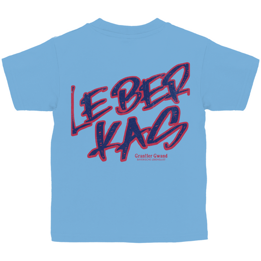 Bayerisches Kinder T-Shirt - Leberkas - Grantler Gwand