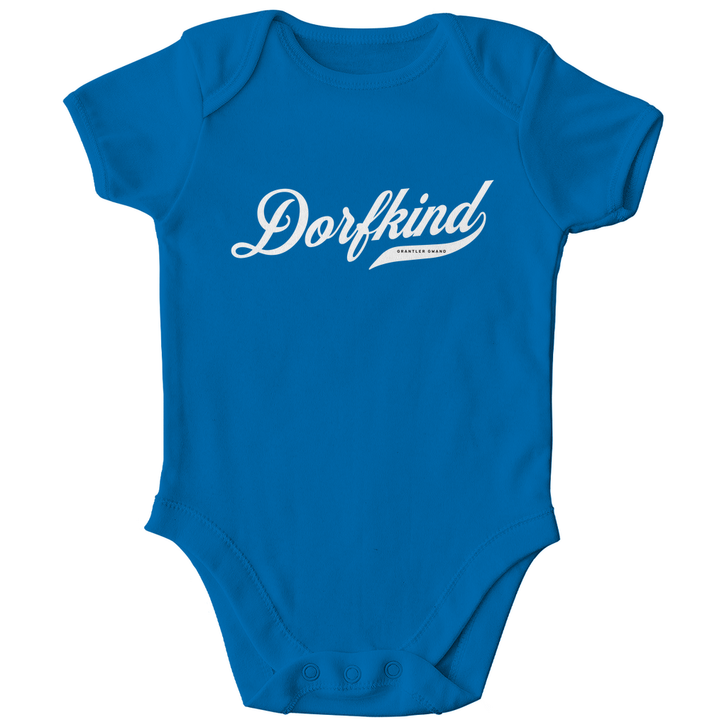 Bayerischer Baby Bio Body Dorfkind - weiß - Grantler Gwand