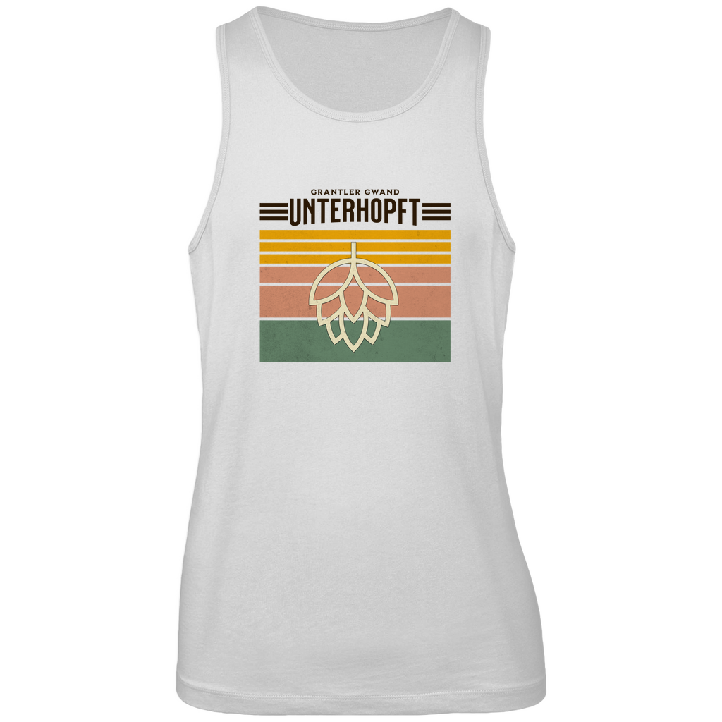 Bayerisches Herren Premium Tank Top Unterhopft - schwarz - Grantler Gwand
