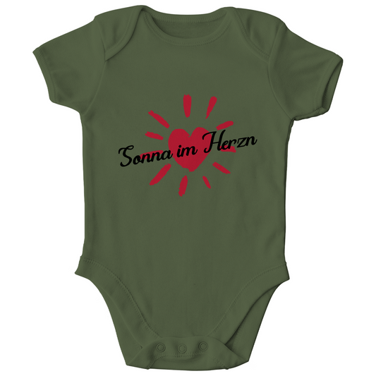 Bayerischer Baby Bio Body Sonna im Herzn - Grantler Gwand