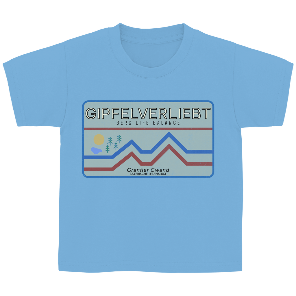 Bayerisches Kinder T-Shirt - Gipfelverliebt - Grantler Gwand