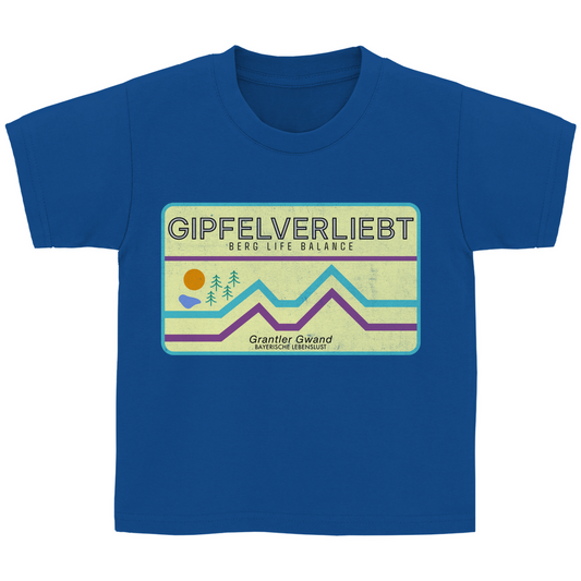 Bayerisches Kinder T-Shirt - Gipfelverliebt - Grantler Gwand