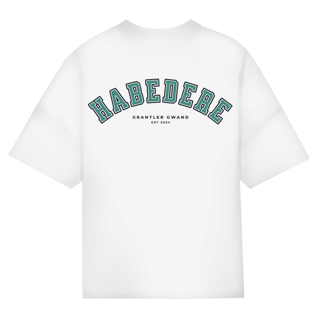 Bayerisches Oversize T-Shirt Unisex - Habedere - grün - Grantler Gwand