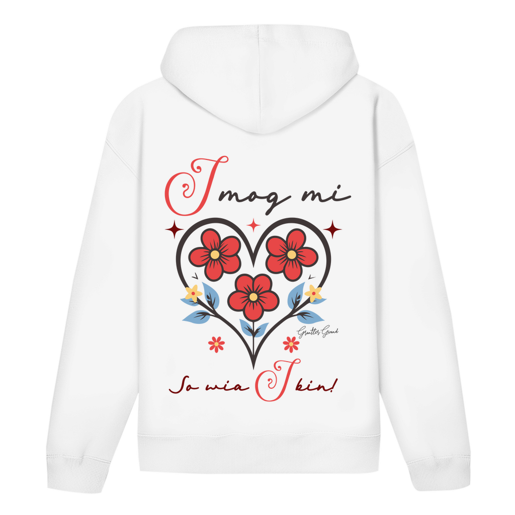 Bayerischer Damen Hoodie - I mog mi - Grantler Gwand