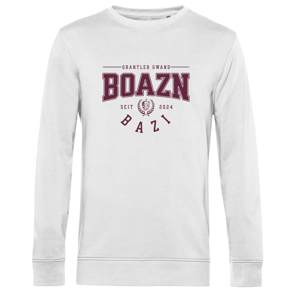 Bayerisches Herren Premium Bio Sweatshirt Boazn Bazi - rot - Grantler Gwand