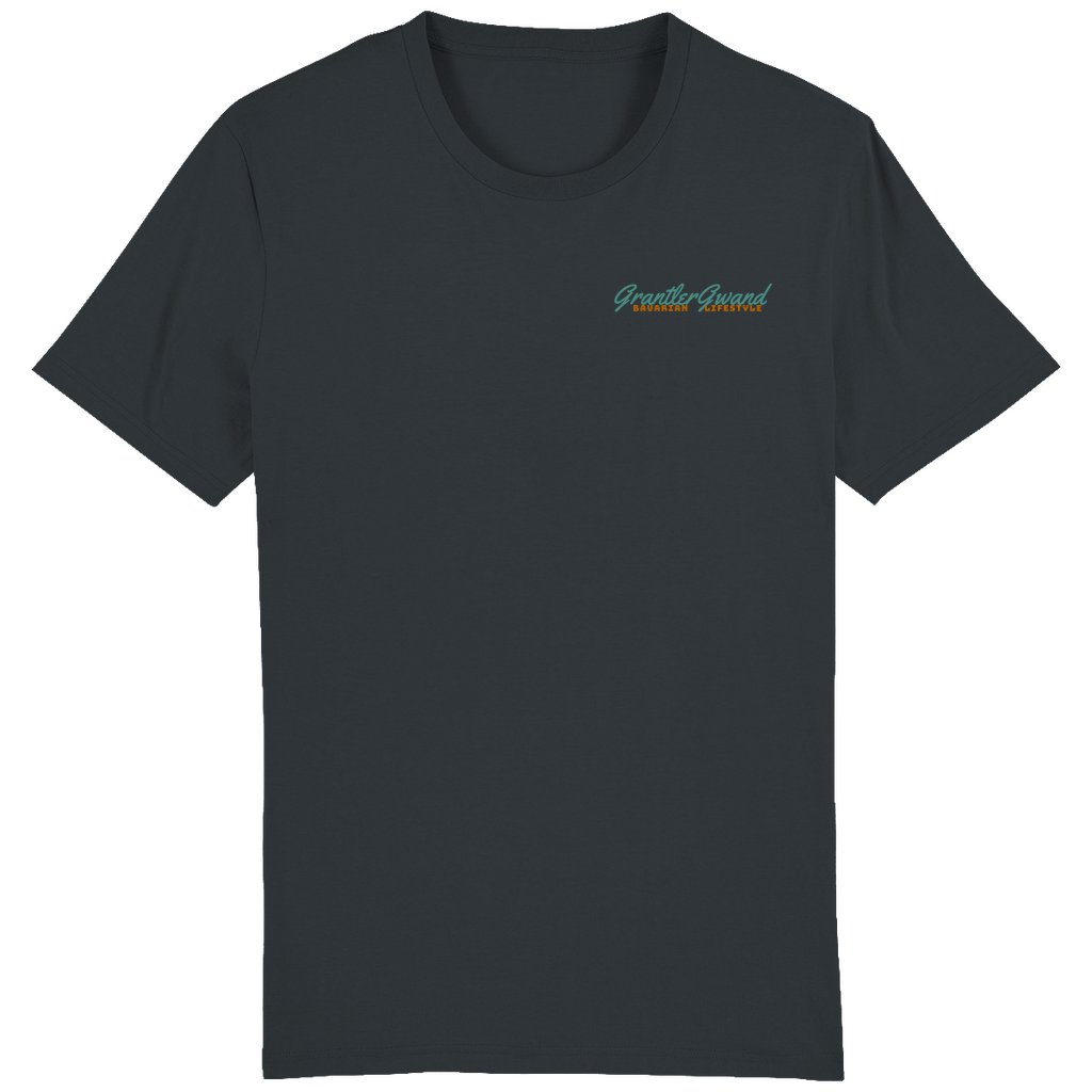 Bayerisches Herren T-Shirt A Hoibe away keeps the doctor away - FRONT-UND BACKPRINT - Grantler Gwand