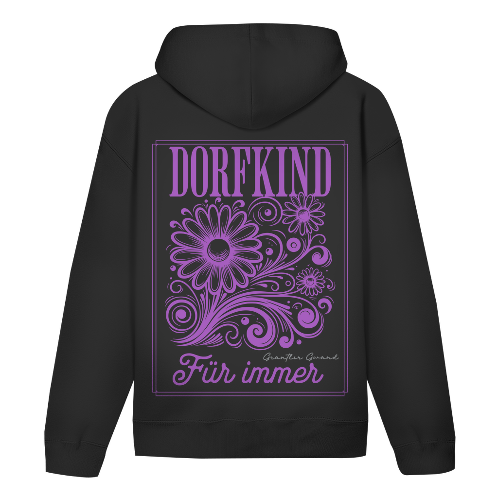 Bayerischer Hoodie Unisex - Dorfkind für immer - Grantler Gwand