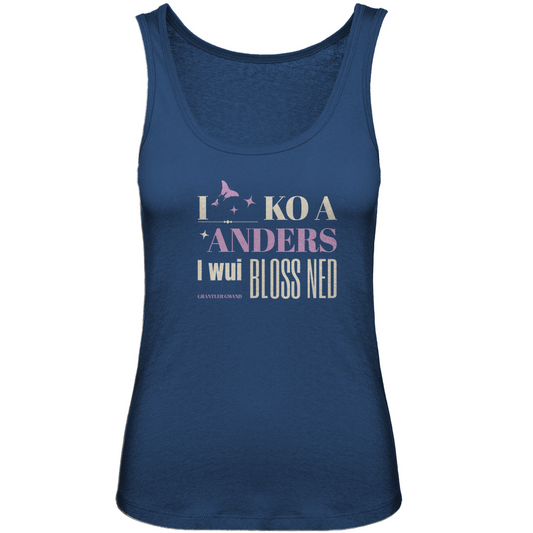 Bayerisches Damen Premium Organic Tank Top I ko a anders - Grantler Gwand