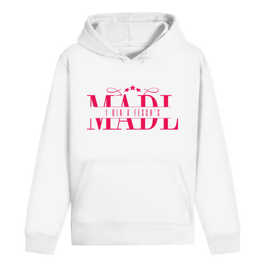 Bayerischer Damen Hoodie - I bin a fesch´s Madl - rot - Grantler Gwand
