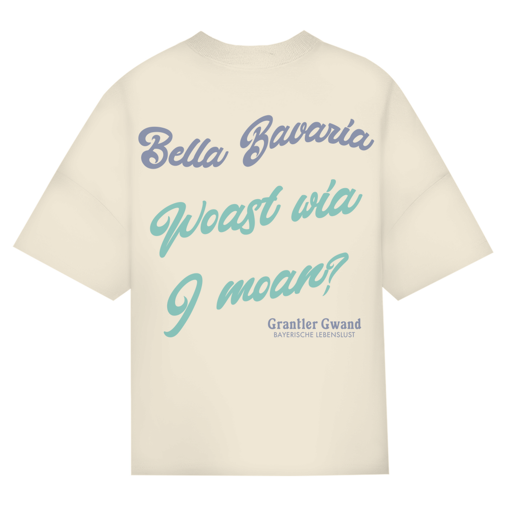 Bayerisches Oversize T-Shirt Unisex - Bella Bavaria - Grantler Gwand