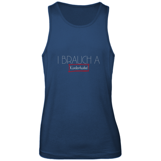Bayerisches Herren Premium Tank Top I brauch a Konterhoibe - Grantler Gwand