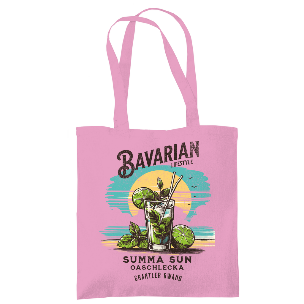 Bayerische Tragetasche Bavarian Lifestyle - Summa, Sun, Oaschlecka - Grantler Gwand