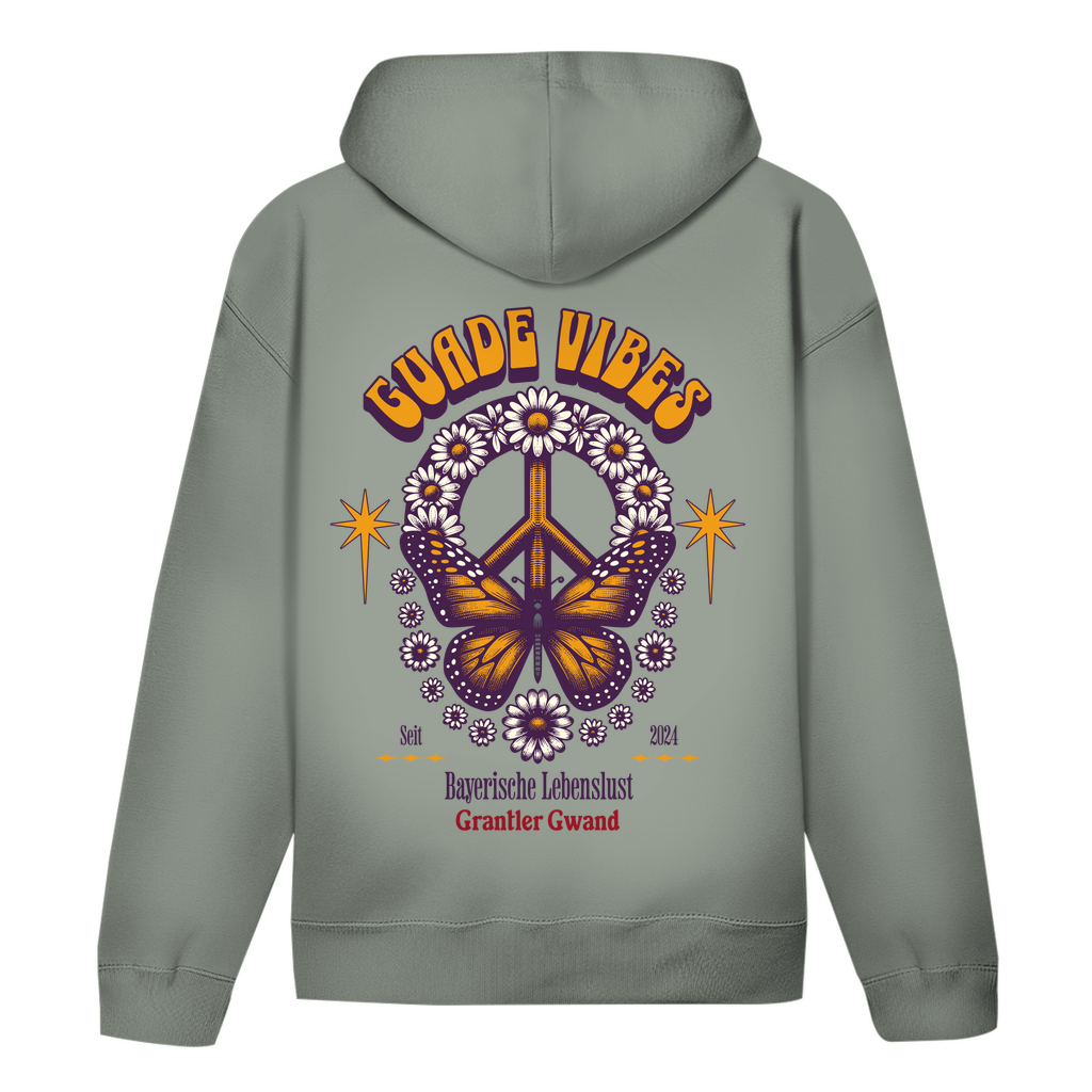 Bayerischer Damen Hoodie - Guade Vibes - Grantler Gwand
